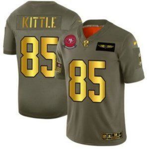 gold kittle jersey